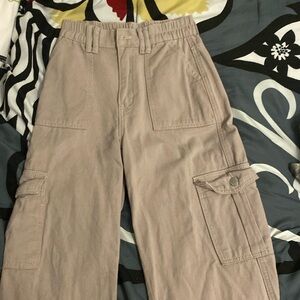 grey cargo pants